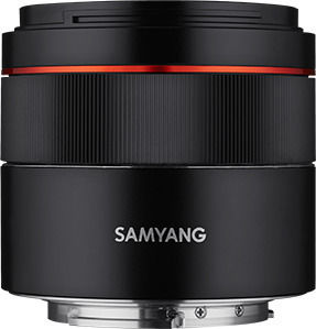 Samyang Full Frame Φωτογραφικός Φακός AF 45mm f/1.8 FE Wide Angle για Sony E Mount Μαύρος