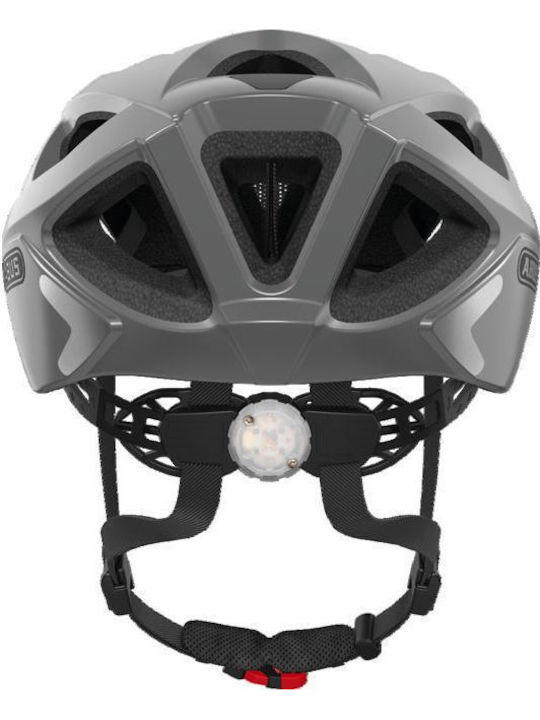 Abus Aduro 2.0 Bicycle Helmet Road with LED Light Gray