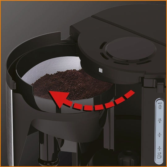 Krups Proaroma Филтър кафе машина 800W Черно