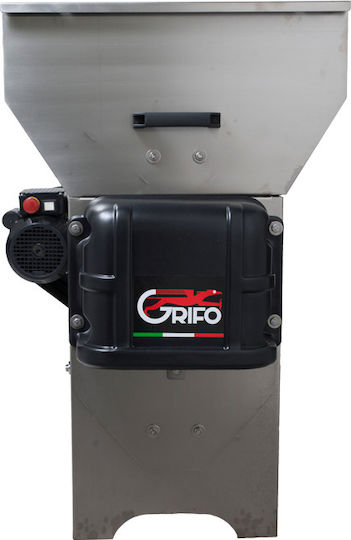 Grifo DVEP20I 2HP / 220V Electric Grape Destemmer & Crusher 2000 kg/h with Separator and Pump 100521