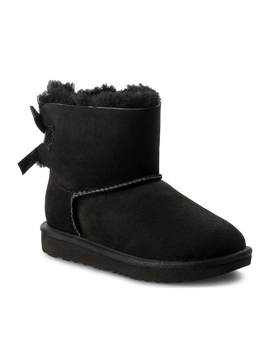 Bailey Cizme Copii din Suede Negre