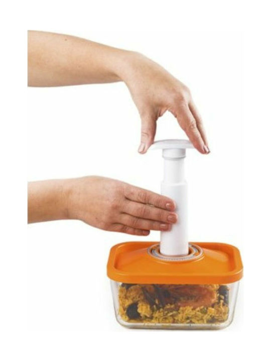 Status Box General Use with Airtight Lid Plastic Red 500ml