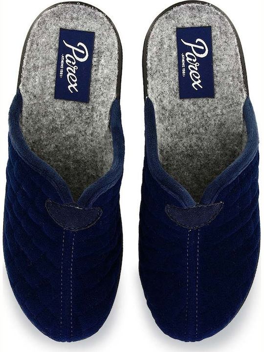 Parex Anatomic Women's Slippers In Navy Blue Colour