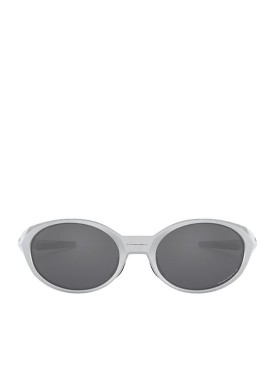 Oakley Eye Jacket Redux Γυαλιά Ηλίου Ασημί με Κοκκάλινο Σκελετό