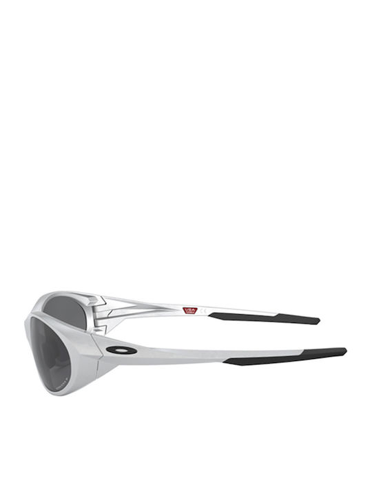 Oakley Eye Jacket Redux Men's Sunglasses with Silver Plastic Frame and Black Lens OO9438-05