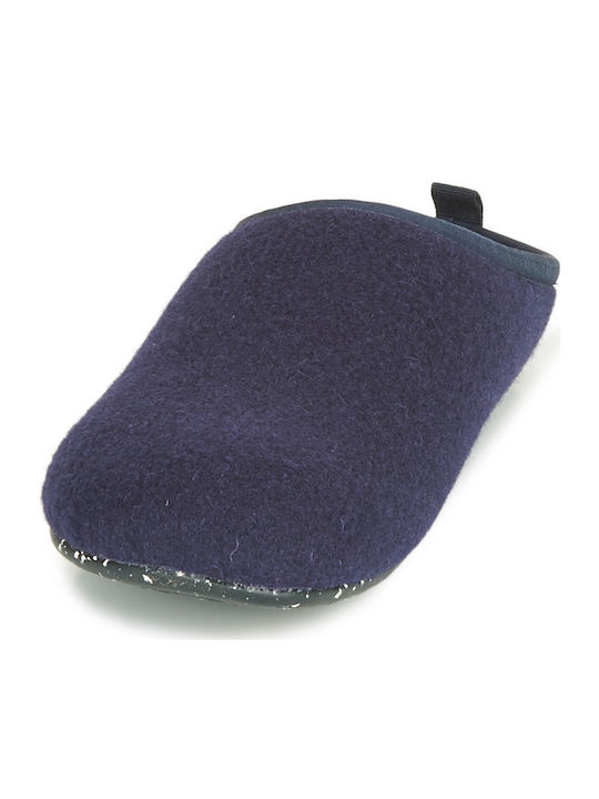 Wabi Herren Hausschuhe Blau