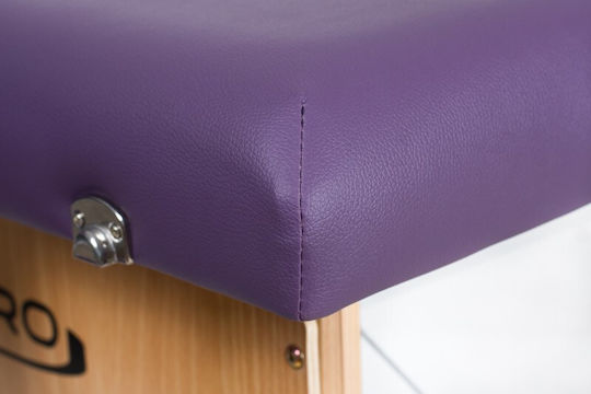 Rest Pro Classic 2 Pat Masaj și Fizioterapie Portabil/Pliabil Violet din Lemn 192x70cm