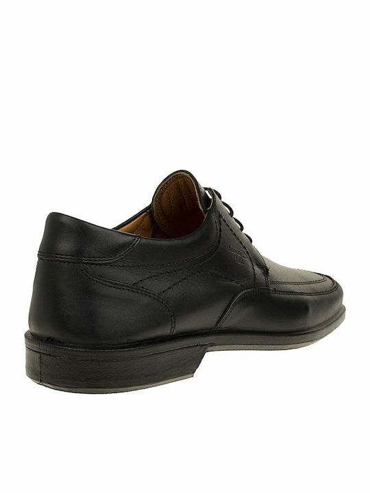 Boxer Men's Anatomic Leather Casual Shoes Black