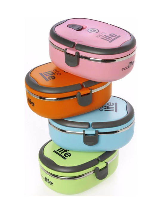 Ecolife Inox Thermo Lunch Box Double Wall Green 800ml