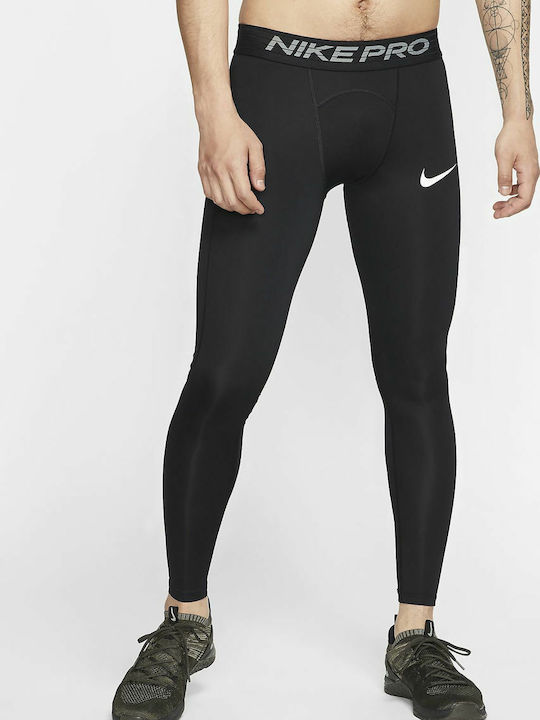 Nike Pro Tight Ανδρικό Ισοθερμικό Παντελόνι Compression Μαύρο