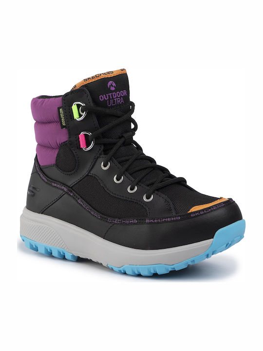 Skechers Дамски Туристически ботуши Черни