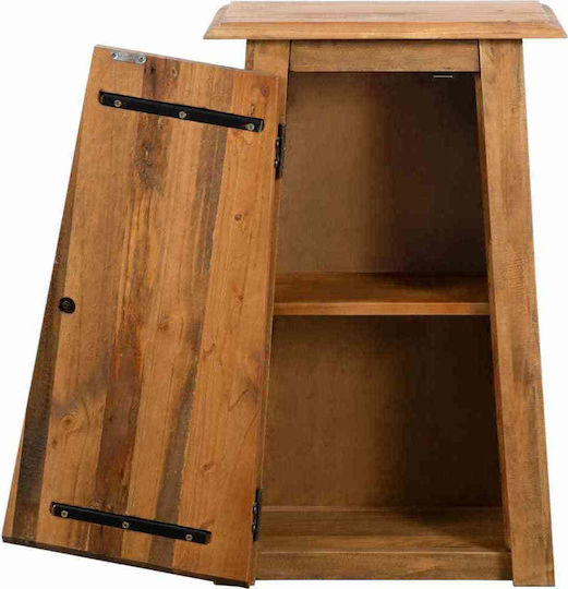 vidaXL Bathroom Cabinet L42xW23xH70cm Natural