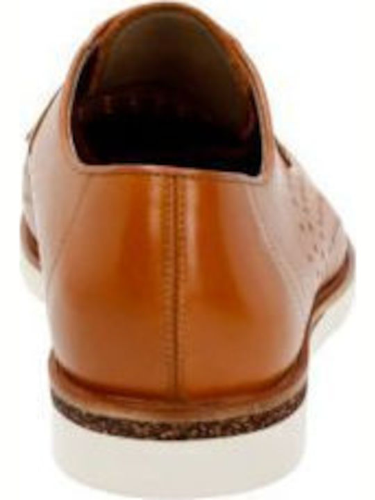 Tulik Edge Leder Herren Oxfords Tabac Braun