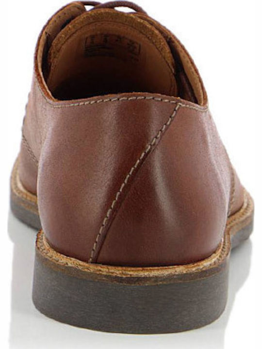 Atticus Men's Leather Casual Shoes Tabac Brown