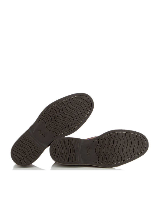 Atticus Men's Leather Casual Shoes Tabac Brown