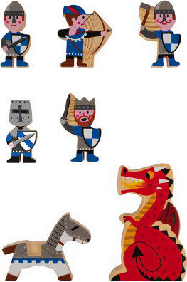 Janod Mini Story Knights For 3+ Years (Miscellaneous Designs)