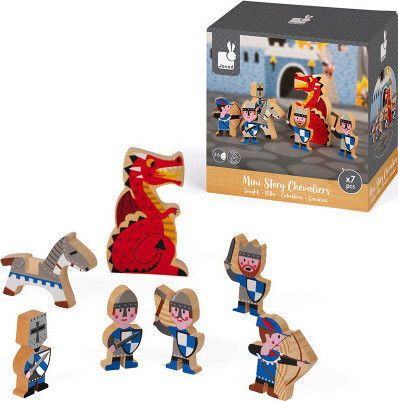 Janod Mini Story Knights For 3+ Years (Miscellaneous Designs)