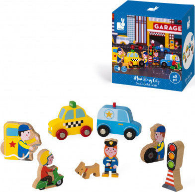 Janod Mini Story City για 3+ Ετών