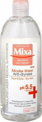 Mixa Micellar Water Micellar Water Makeup Remover Face 400ml