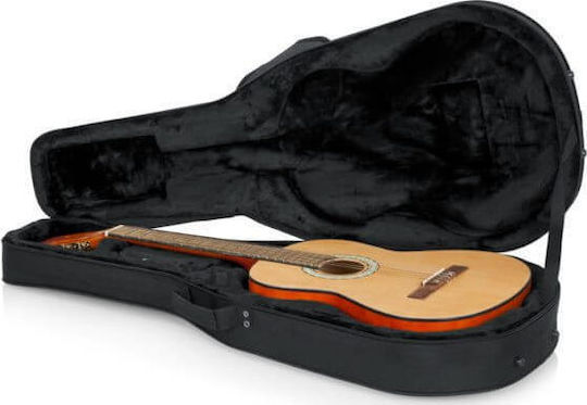 Gator Waterproof Suitcase Classical Guitar Padded 4/4 Black