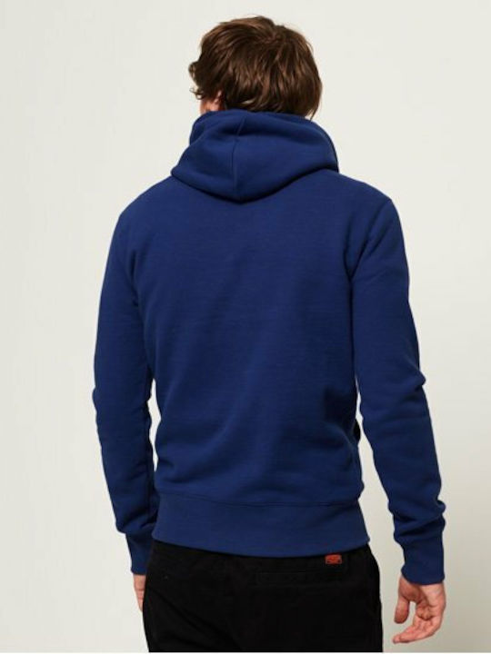 Superdry Collective Men's Sweatshirt with Hood and Pockets Navy