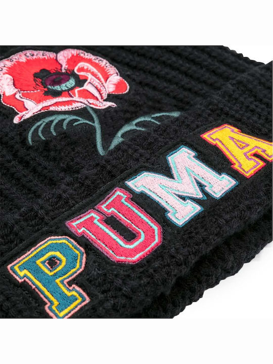 X Sue Tsai Pom Pom Beanie Beanie Knitted in Black color