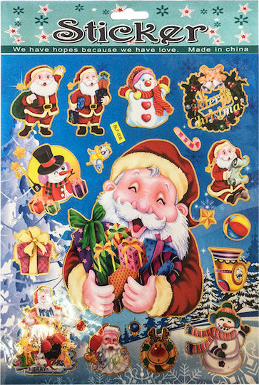 XMASfest Christmas for Wall with Design Άγιου Βασίλη