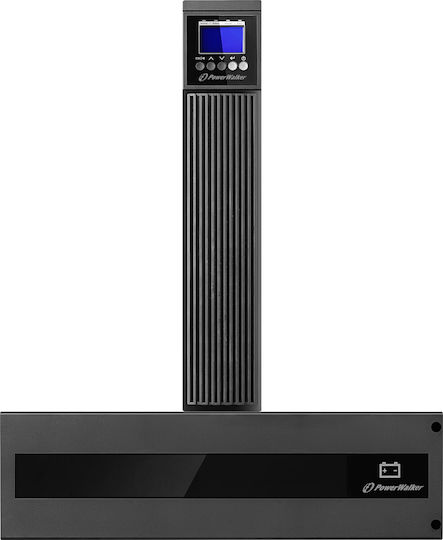 Powerwalker VFI 6000 RTG PF1 UPS On-Line 6000VA 6000W με 2 IEC Πρίζες