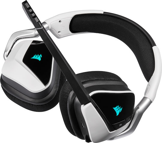 Corsair VOID ELITE Wireless Over Ear Gaming Headset with Connection USB White