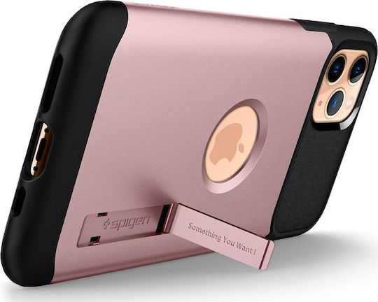 Spigen Slim Armor Back Cover Πλαστικό Ροζ Χρυσό (iPhone 11 Pro)