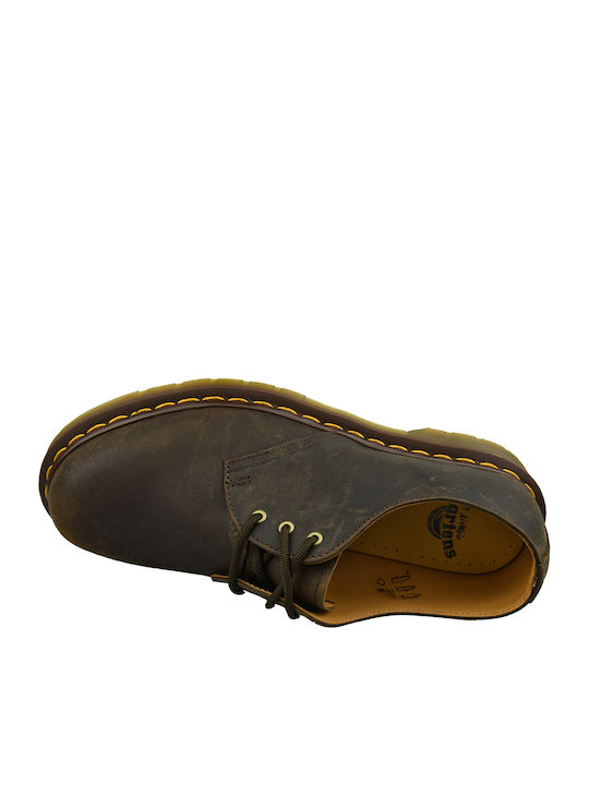 Dr. Martens Crazy Horse 1461 Pantofi casual pentru bărbați Maro