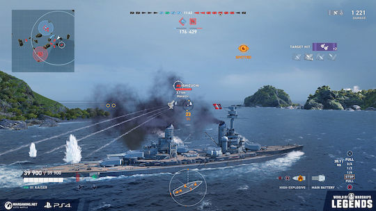 World of Warships: Legends Firepower Deluxe Edition PS4 Game