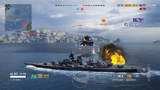 World of Warships: Legends Firepower Deluxe Edition PS4 Game