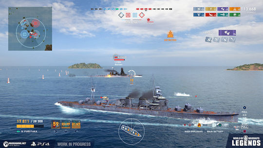World of Warships: Legends Firepower Deluxe Edition PS4 Game