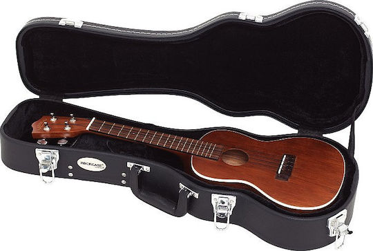 RockCase Standard Waterproof Suitcase Ukulele Padded Black