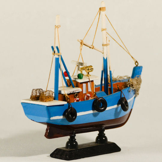 Χριστουγεννιάτικο Ιστιοπλοϊκό 16x15cm