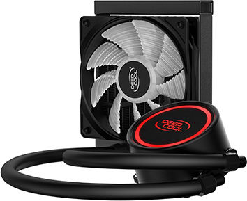Deepcool Gammaxx L120T AIO Водно Охлаждане За CPU С 1 Вентилатор 120мм