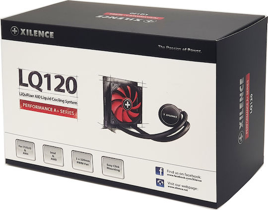 Xilence LiQuRizer LQ120 Υδρόψυξη AIO CPU με 1 Ανεμιστήρα 120mm