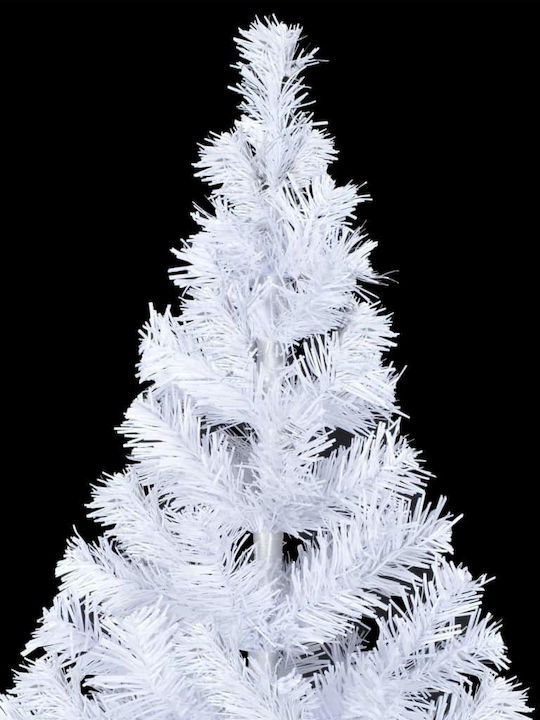 910 Κλαδιά Christmas White Tree with Metallic Base H210pcs