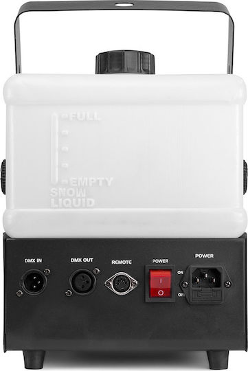 BeamZPro Rage 1800 Μηχανή Χιονιού 1800W με Ασύρματο / Ενσύρματο Χειριστήριο και Δυνατότητα Σύνδεσης με Κονσόλα Φωτισμού