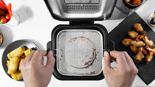 Cecotec Cleanfry Infinity 1500 Фритюрник 1.5лт Сребрист