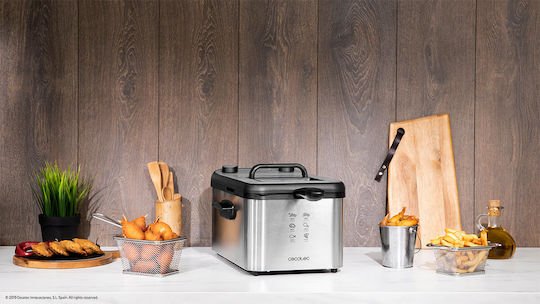 Cecotec Cleanfry Infinity 3000 Deep Fryer 3lt Silver