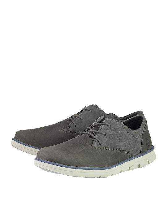 Timberland Bradstreet Δερμάτινα Ανδρικά Casual Παπούτσια Γκρι Timberland Bradstreet Δερμάτινα Ανδρικά Casual Παπούτσια Γκρι