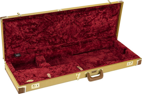 Fender Classic Series Wood Waterproof Валчеста Електрическа китара с подплата Кафяв