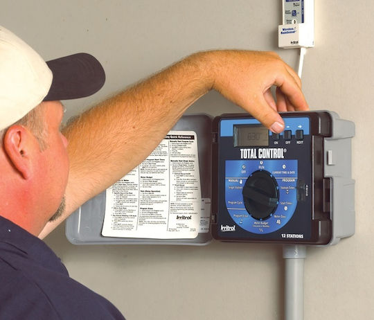 Irritrol Total Control Programator De Irigare Electric De Perete Cu 24 De Stații