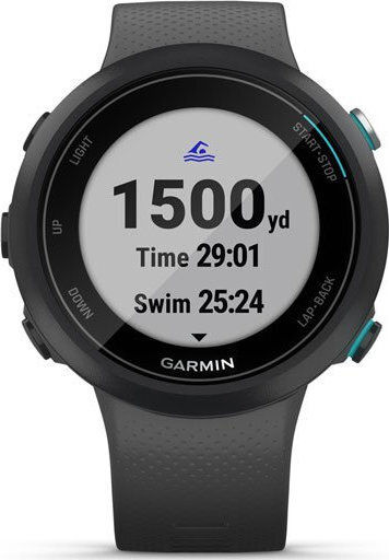 Garmin Swim 2 42mm Waterproof Smartwatch with Heart Rate Monitor (Slate)