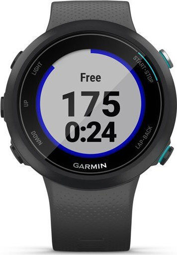 Garmin Swim 2 42mm Αδιάβροχο Smartwatch με Παλμογράφο (Slate)