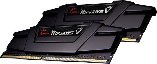 G.Skill Ripjaws V DDR4 32GB RAM με 2x16GB Modules και Ταχύτητα 3600 για Desktop