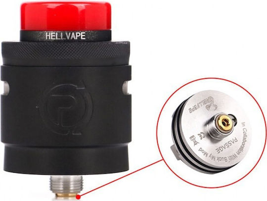 Hellvape Passage E-Cigarette Vape Tank RDA 24mm Stainless Steel