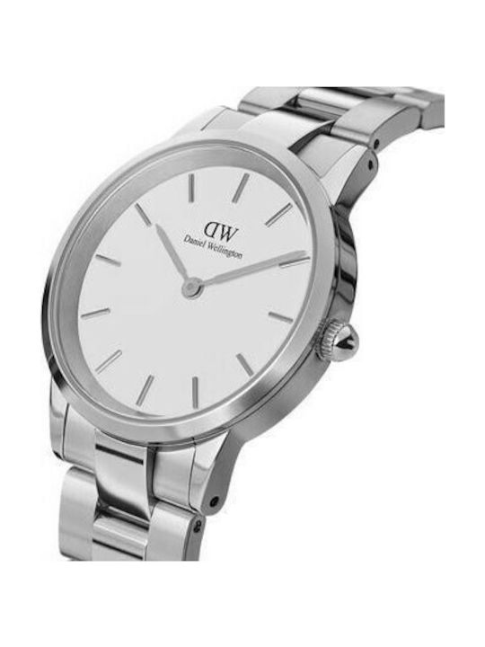 Daniel Wellington Iconic Link Watch with Metal Bracelet Silver